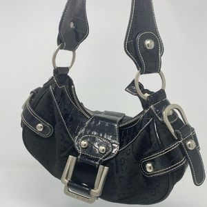 Black Guess shoulder purse